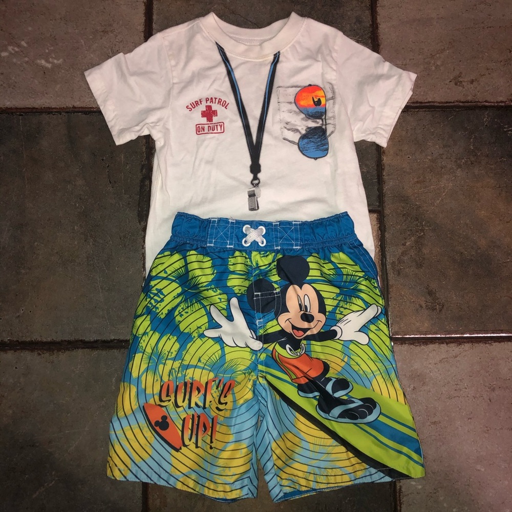 Mickey Swim Set - 3T